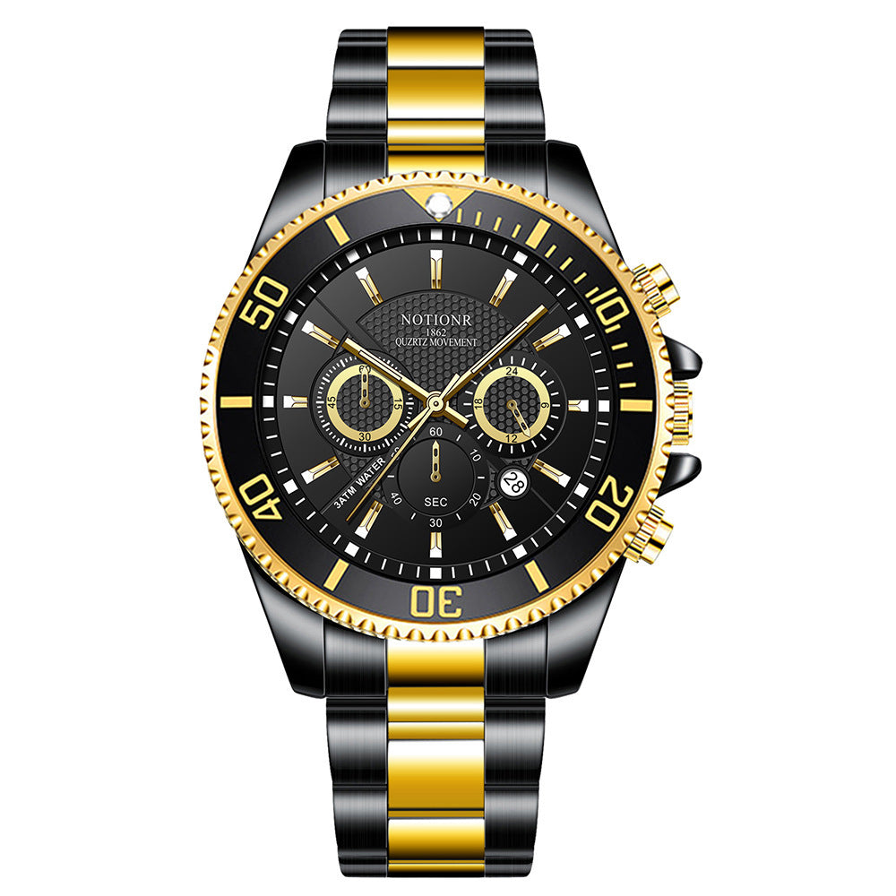 Stainless steel sports reloj hombre 5829