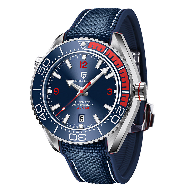 Stainless steel casual reloj hombre 7028