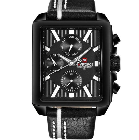 Stainless steel rectangle sport reloj hombre 4901