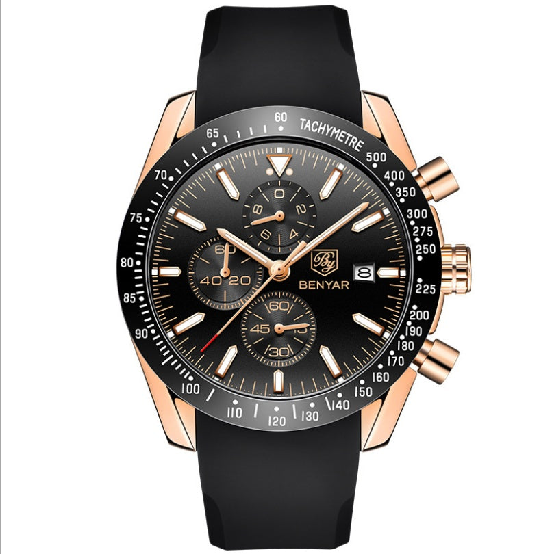 Stainless steel sport reloj hombre 5809