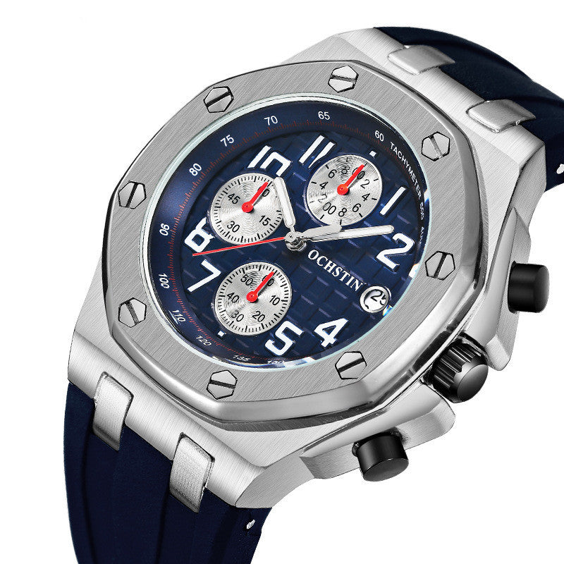 Stainless steel sport reloj hombre 4686