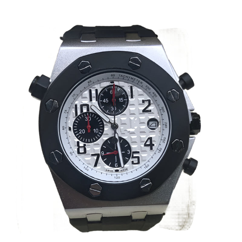 Stainless steel sport reloj hombre 3859