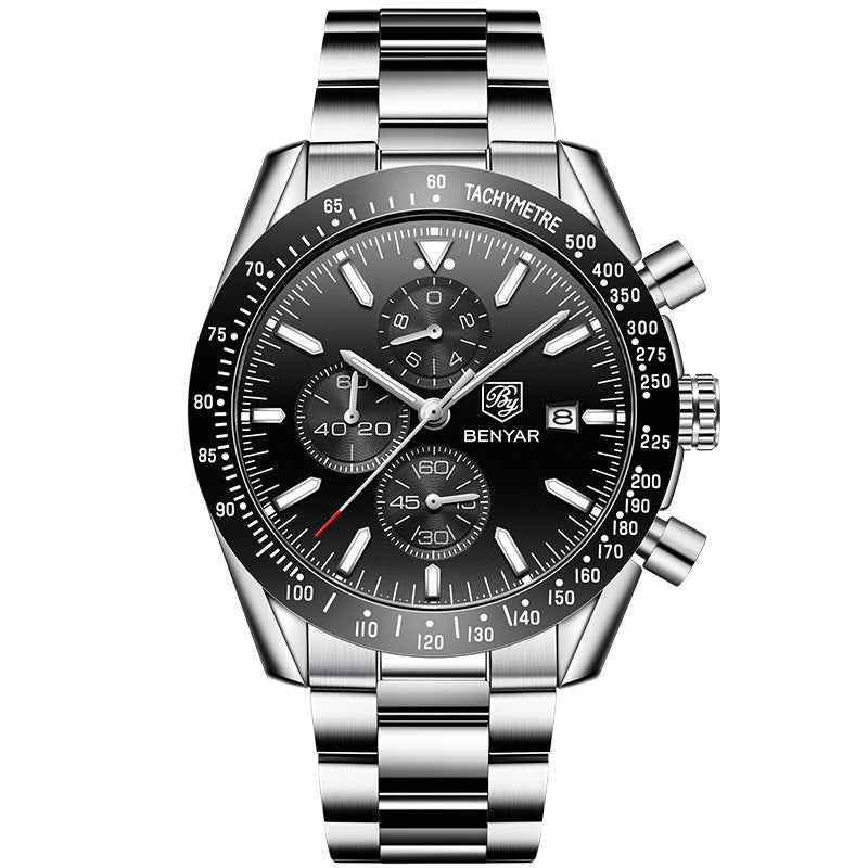 Stainless steel sport reloj hombre 5809