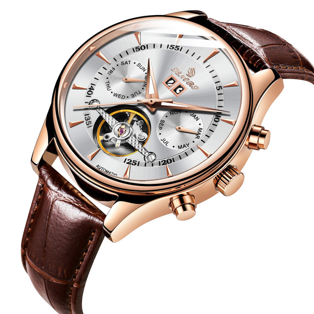 Fashion sport tourbillon reloj hombre 4862