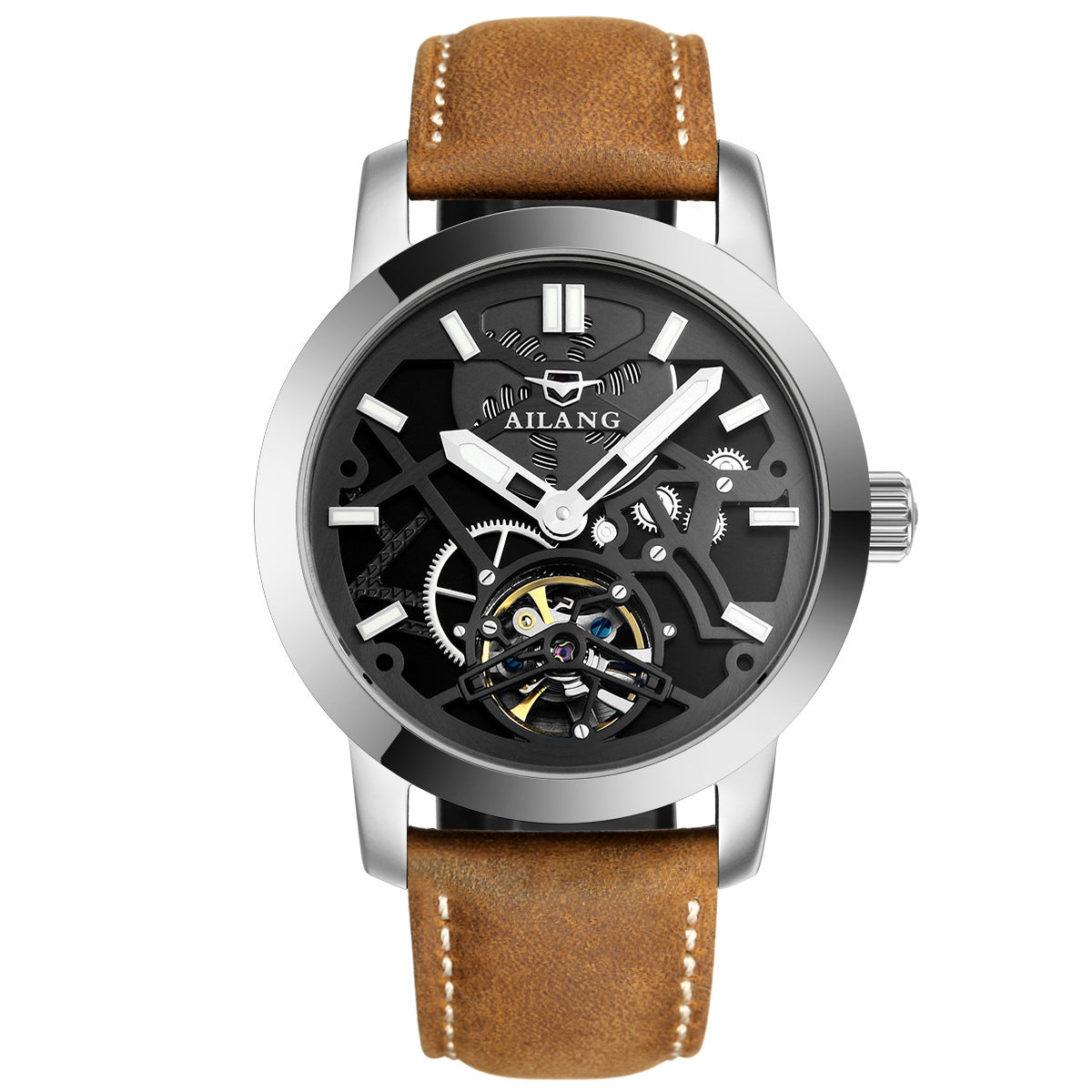 Automatic skeleton Flywheel reloj hombre 5832