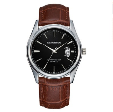 Stainless steel casual reloj hombre 4893