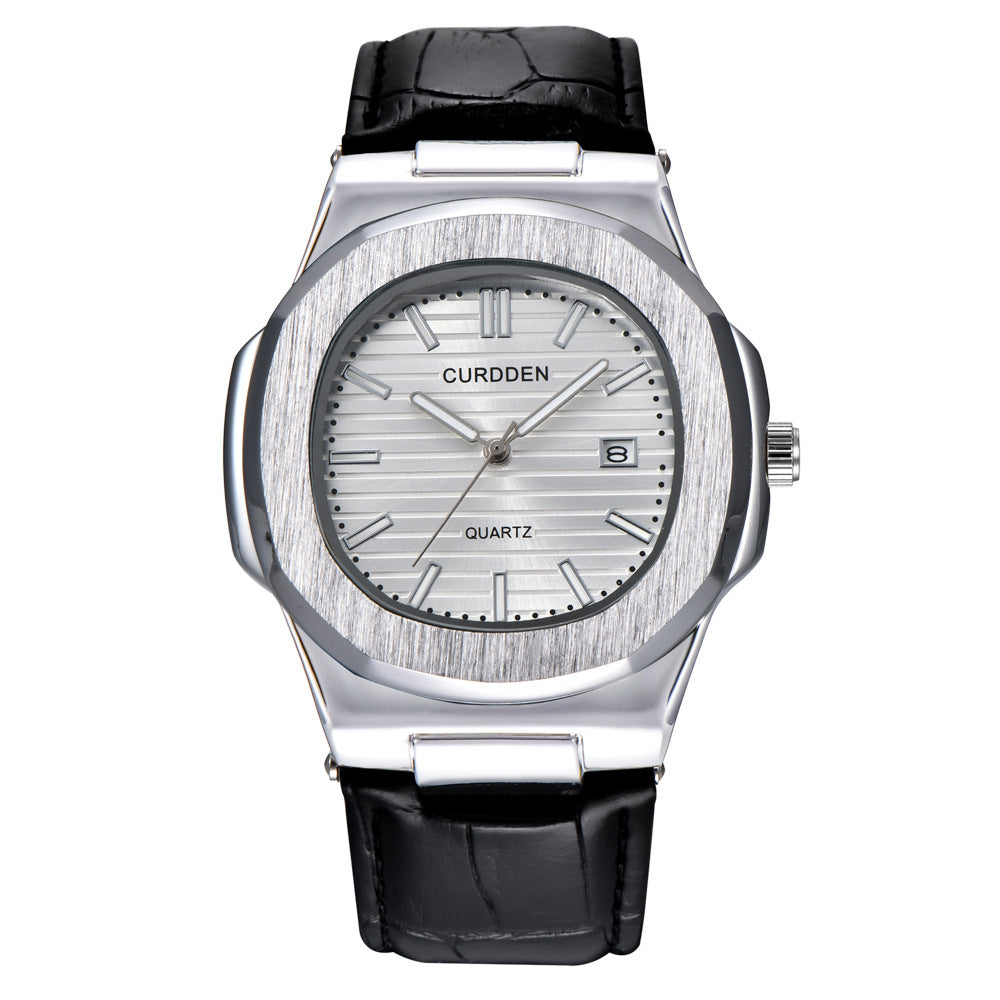 Stainless steel fashion reloj hombre 3988