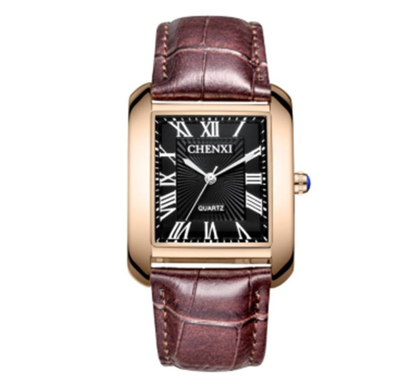 Stainless steel oblong reloj hombre 4720