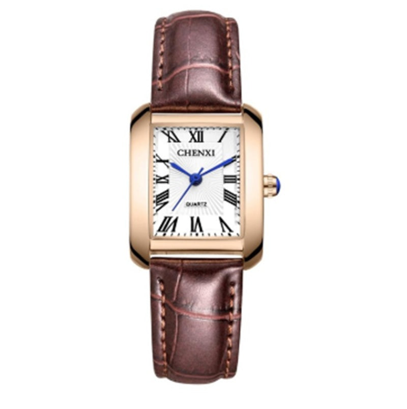 Stainless steel oblong reloj hombre 4720