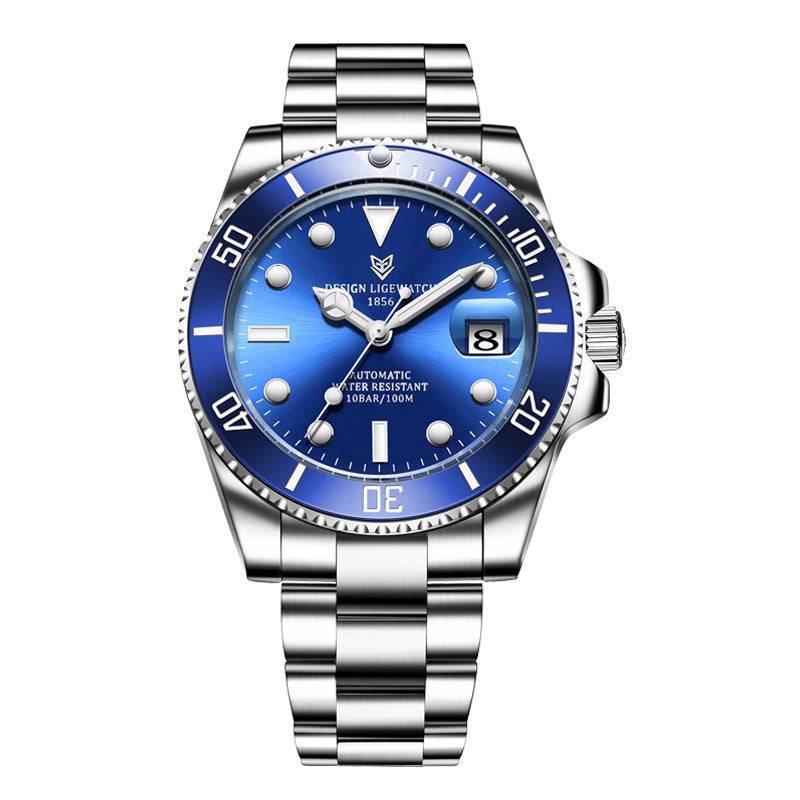 Stainless steel divers reloj hombre 5937