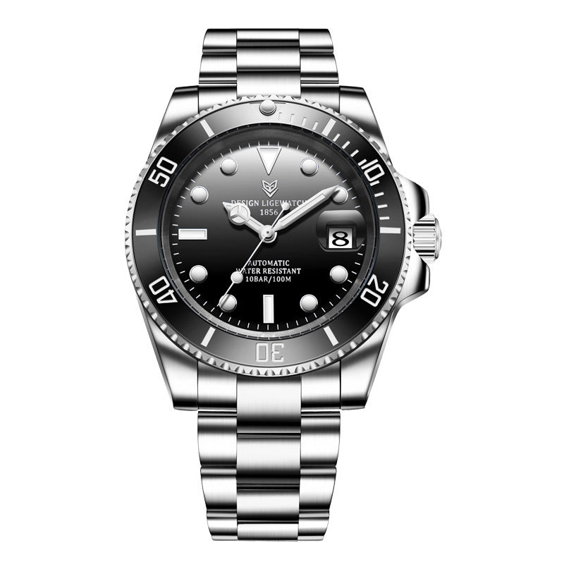 Stainless steel divers reloj hombre 5937