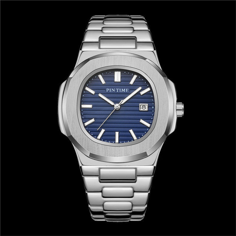 Stainless steel nautilus reloj hombre 2853