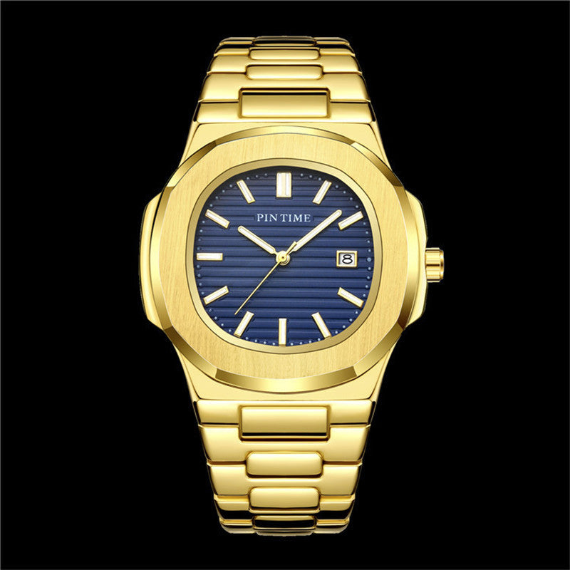 Stainless steel nautilus reloj hombre 2853