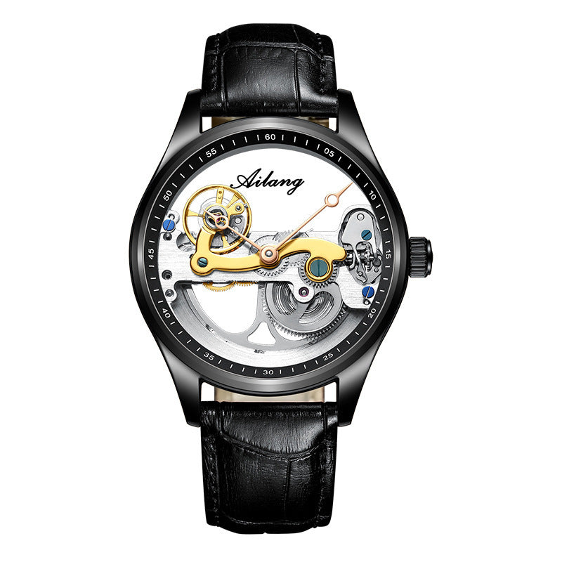 Unica fashion skeleton reloj hombre 4973