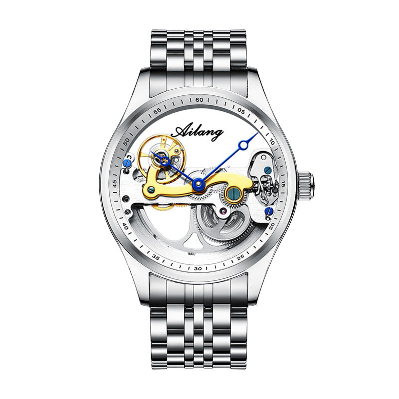 Unica fashion skeleton reloj hombre 4973