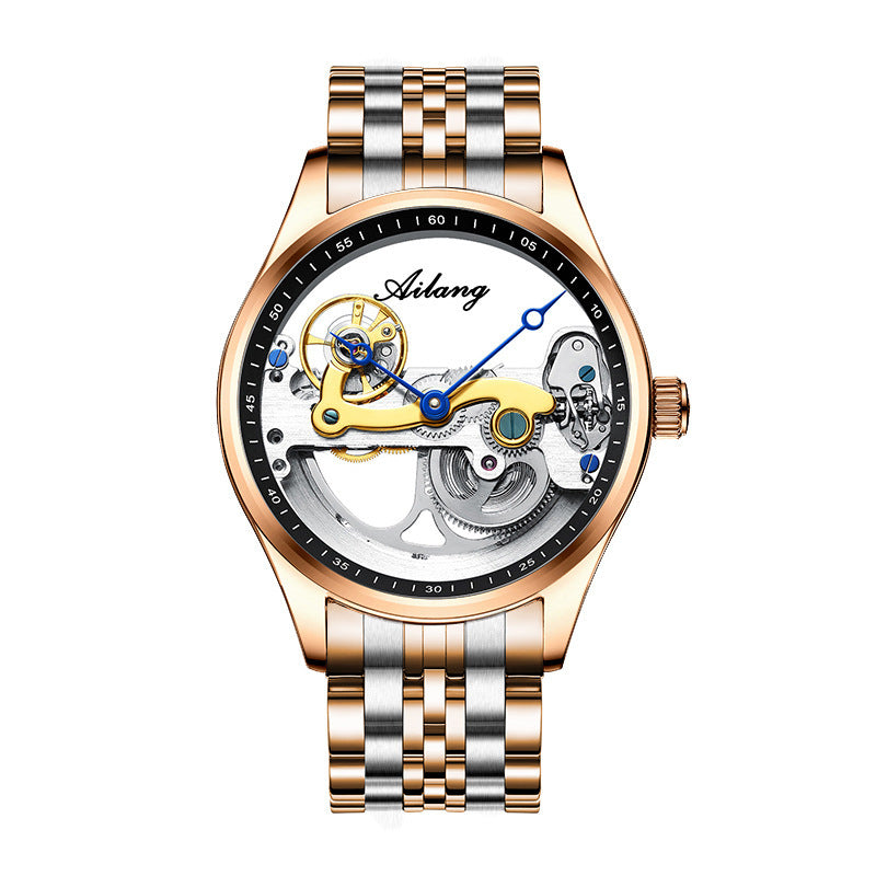 Unica fashion skeleton reloj hombre 4973