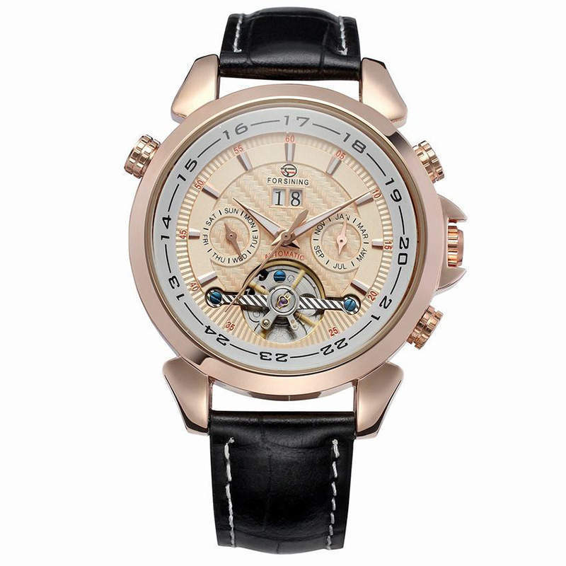 Carbon fibre tourbillon reloj hombre 2985