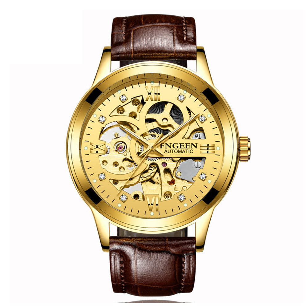 Fashion skeleton reloj hombre 8639