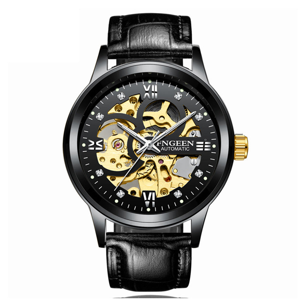 Fashion skeleton reloj hombre 8639