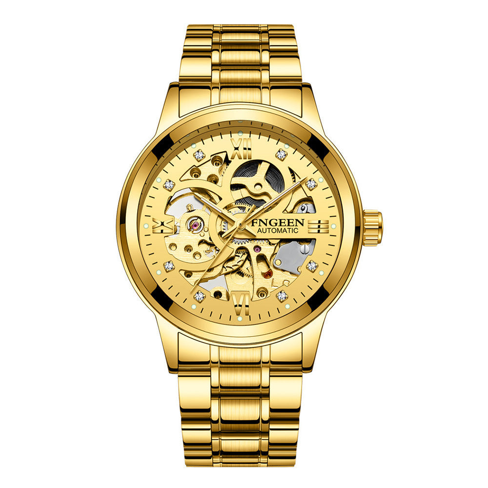 Fashion skeleton reloj hombre 8639