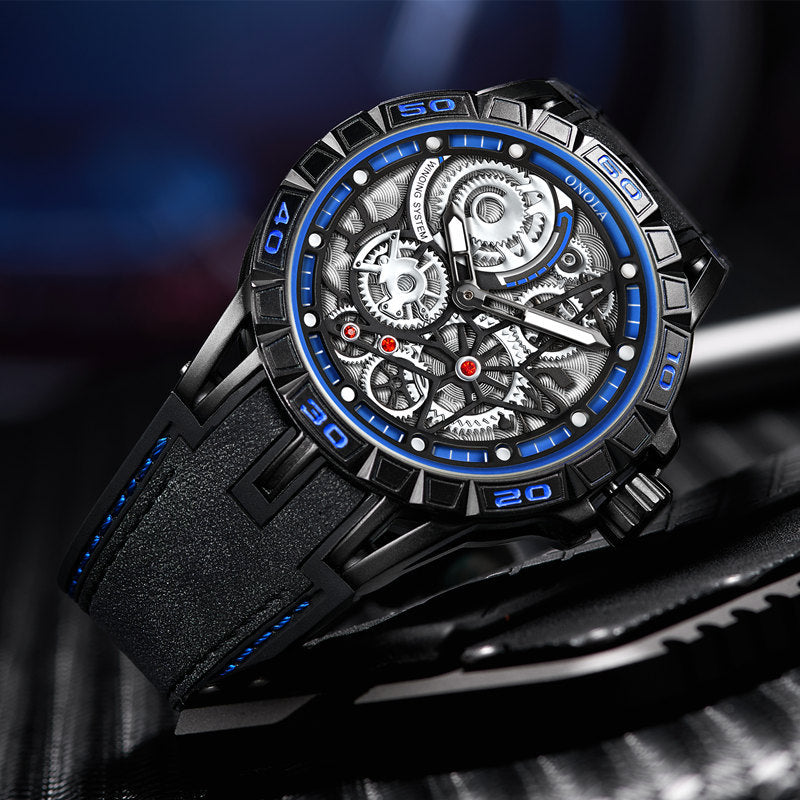 Stainless steel sport reloj hombre 2846