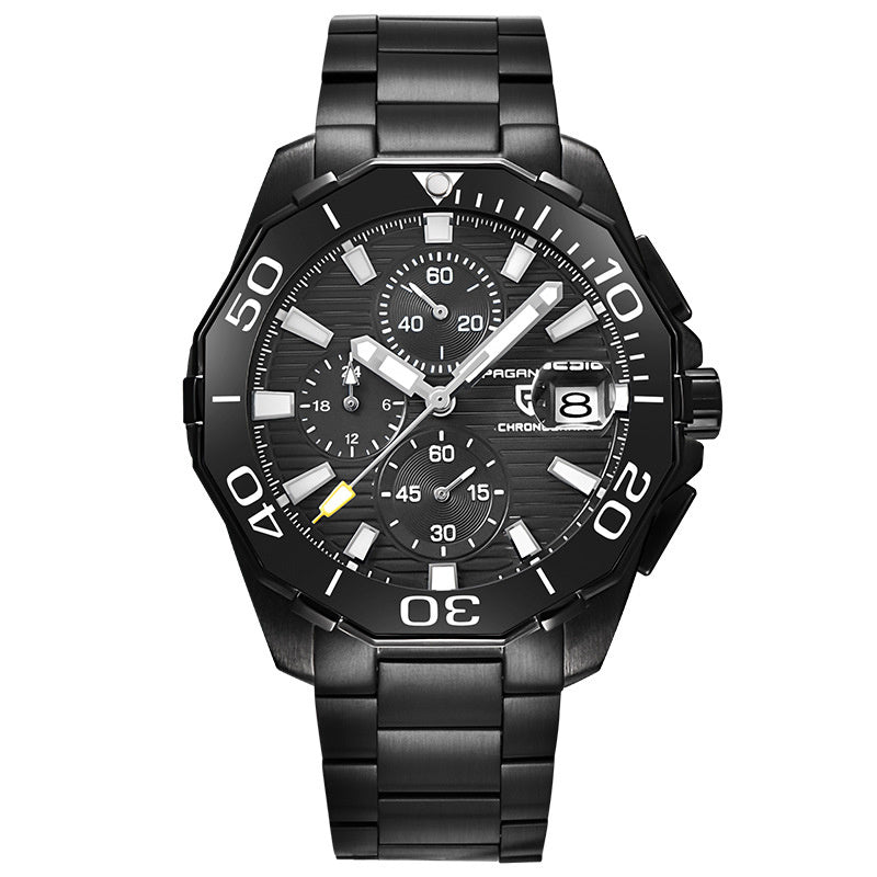 Stainless steel sport reloj hombre 3802