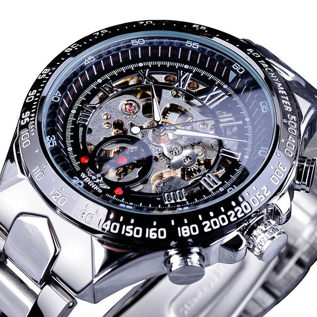 Fashion skeleton reloj hombre 7934