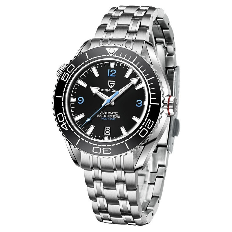 Stainless steel casual reloj hombre 7028