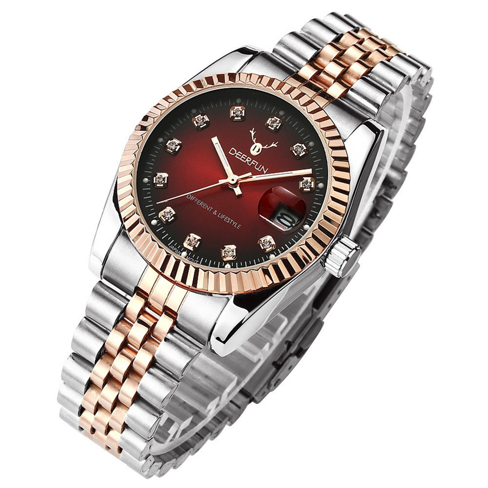 Stainless steel datejust reloj hombre 6397