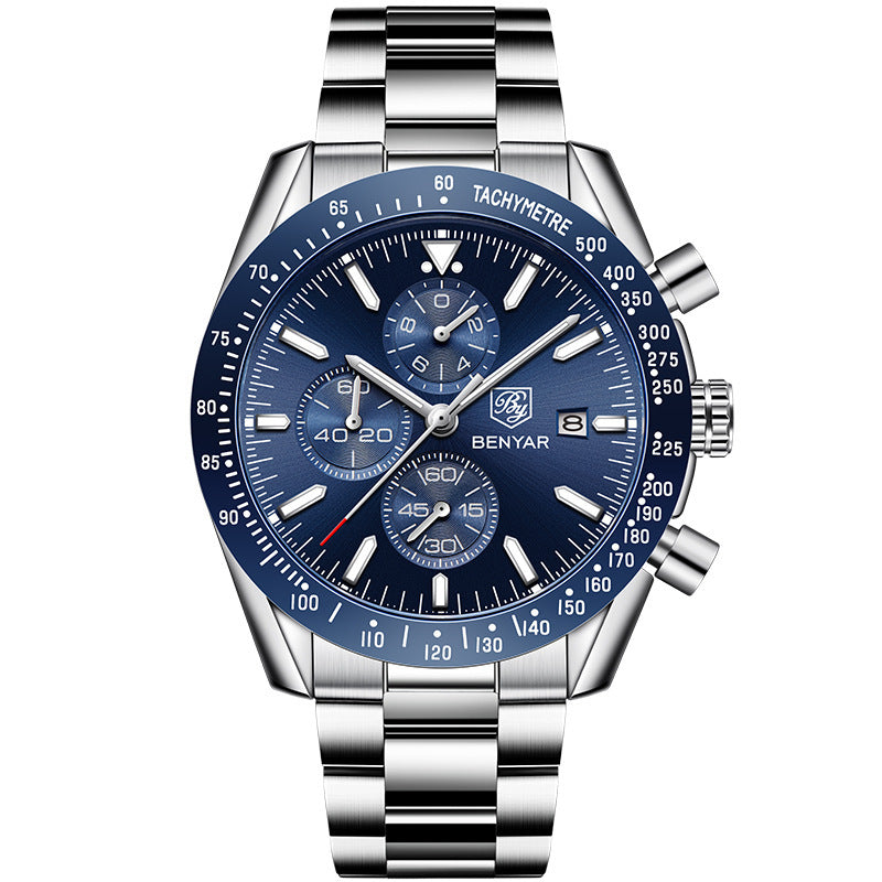 Stainless steel sport reloj hombre 5809