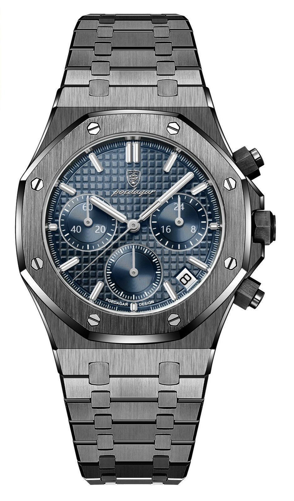 Stainless steel sport reloj hombre 2749