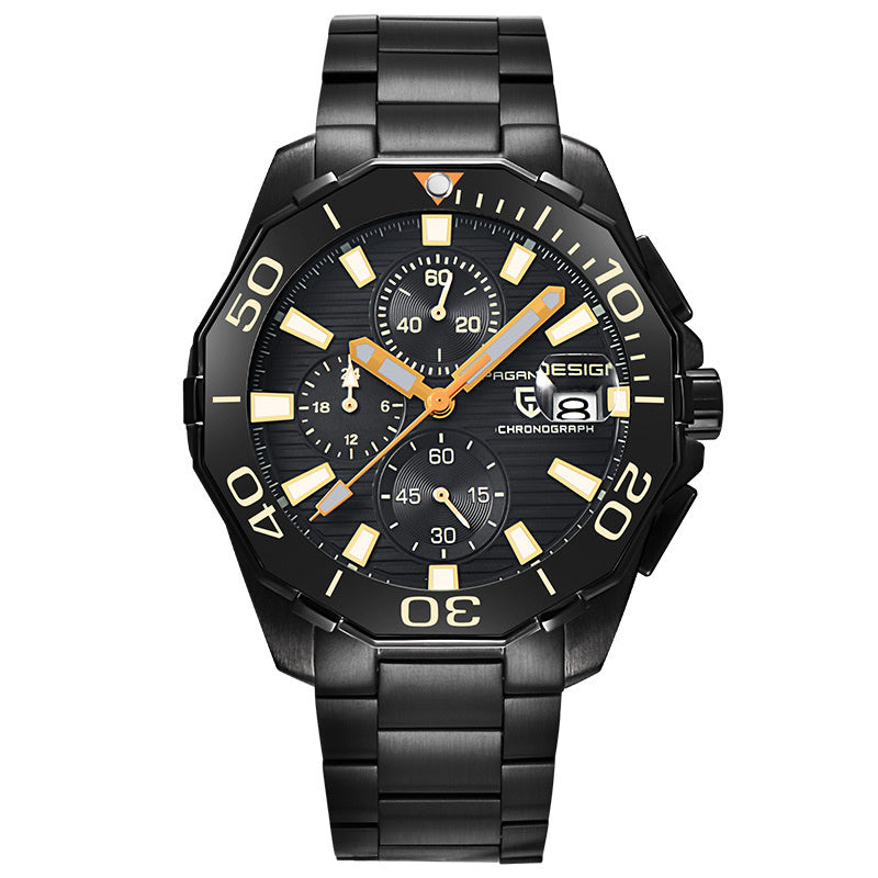 Stainless steel sport reloj hombre 3802
