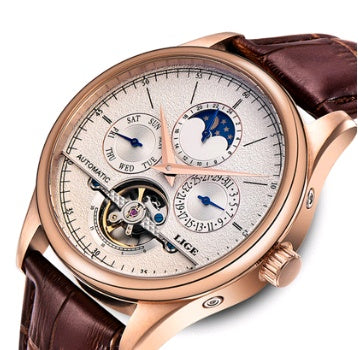 Fashion tourbillon reloj hombre 4894