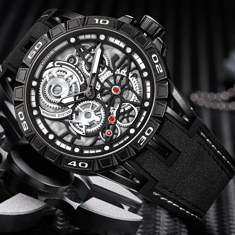 Stainless steel sport reloj hombre 2846