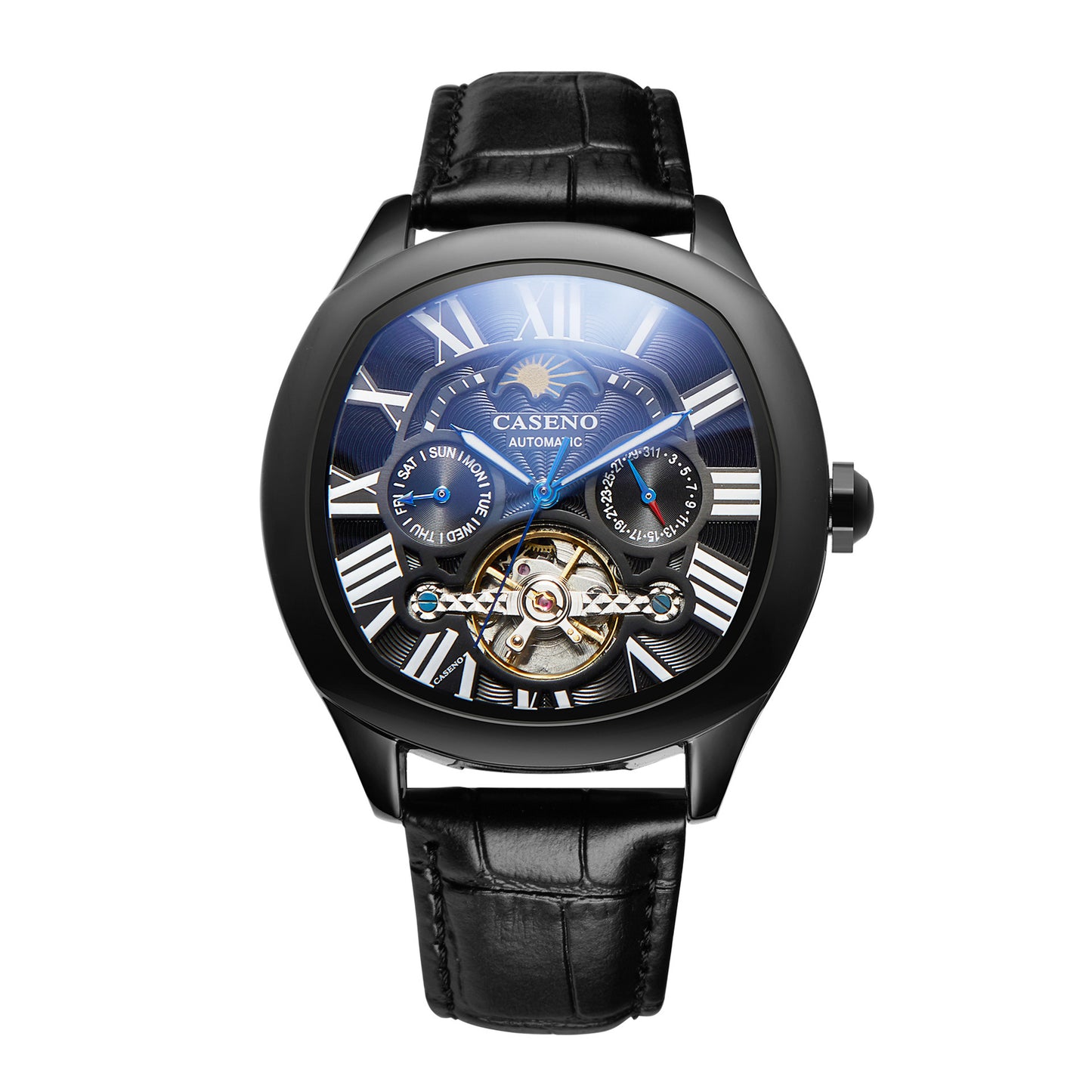Fashion tourbillon reloj hombre 2710