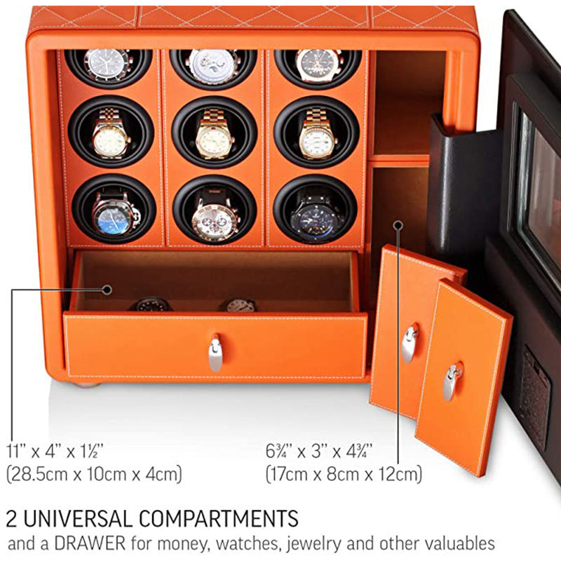 Rotary watch and jewelry safe