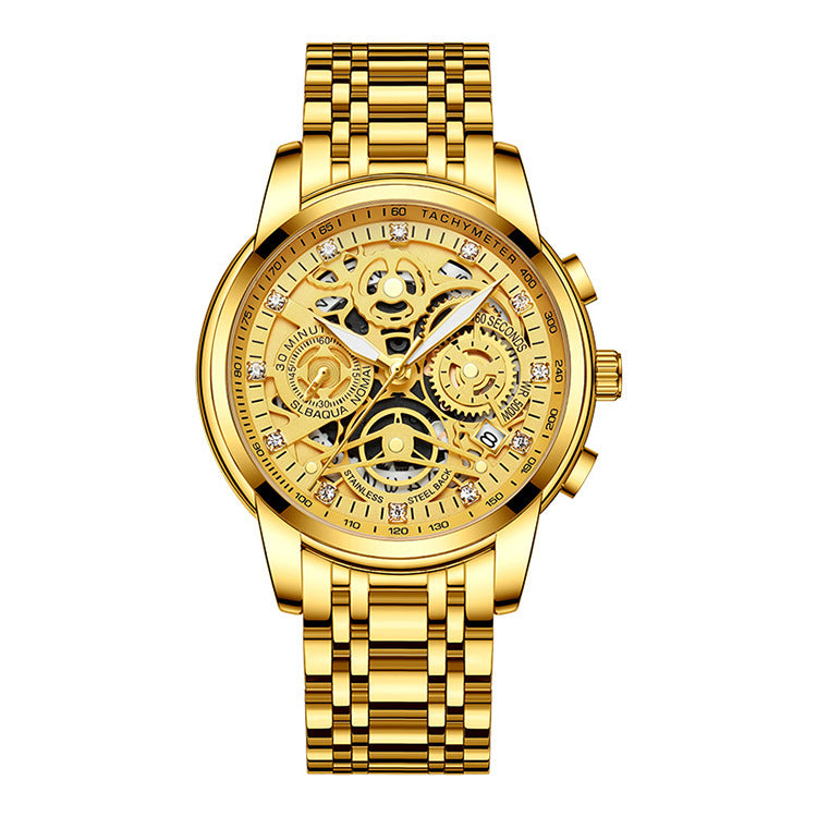 Fashion sport skeleton reloj hombre 5903