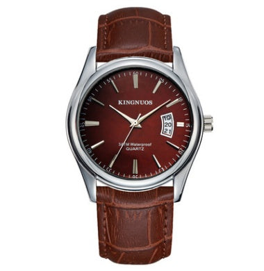 Stainless steel casual reloj hombre 4893
