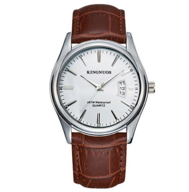 Stainless steel casual reloj hombre 4893