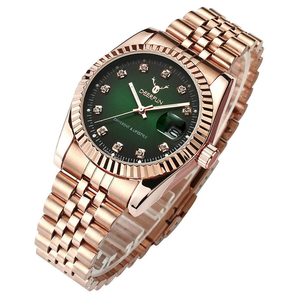 Stainless steel datejust reloj hombre 6397