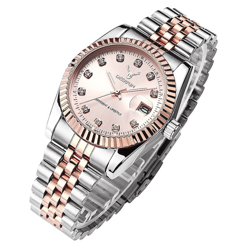 Stainless steel datejust reloj hombre 6397