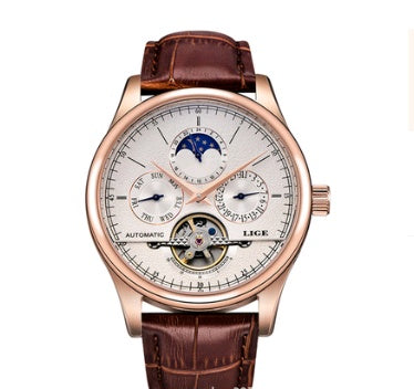 Fashion tourbillon reloj hombre 4894