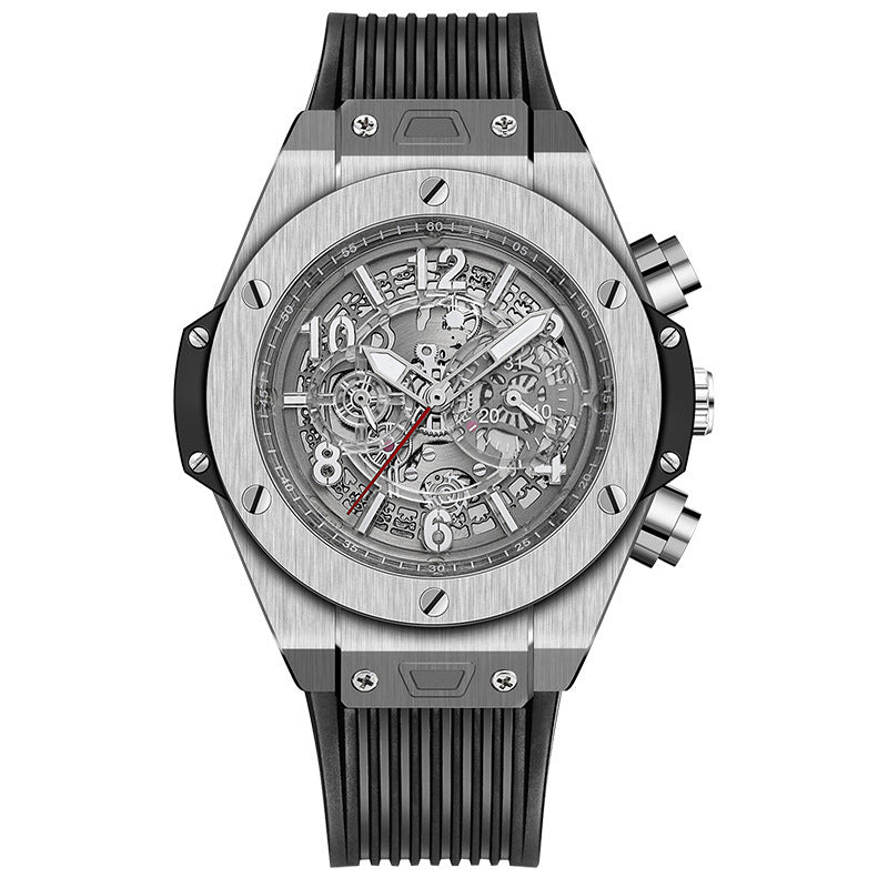 Stainless steel sport reloj hombre 5942