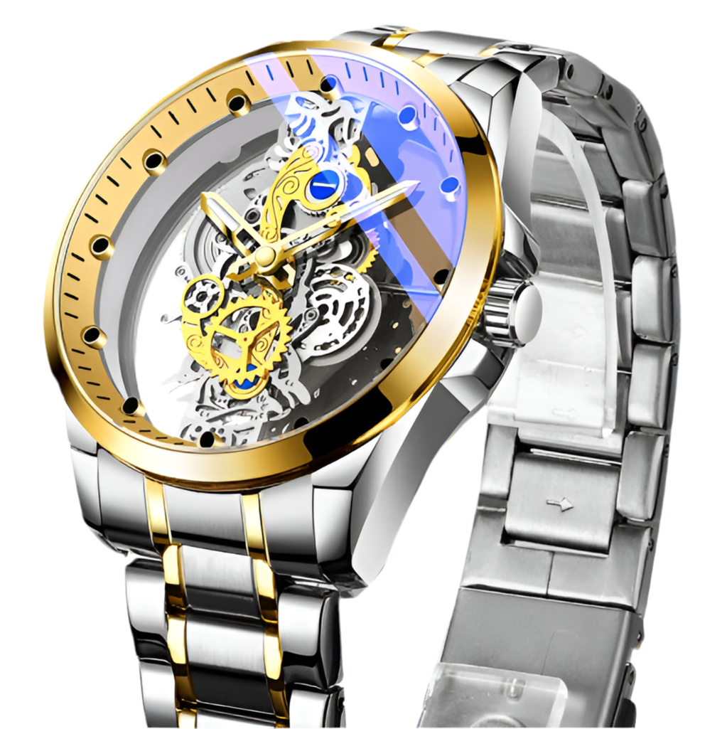 Unica hollow skeleton reloj hombre 2585