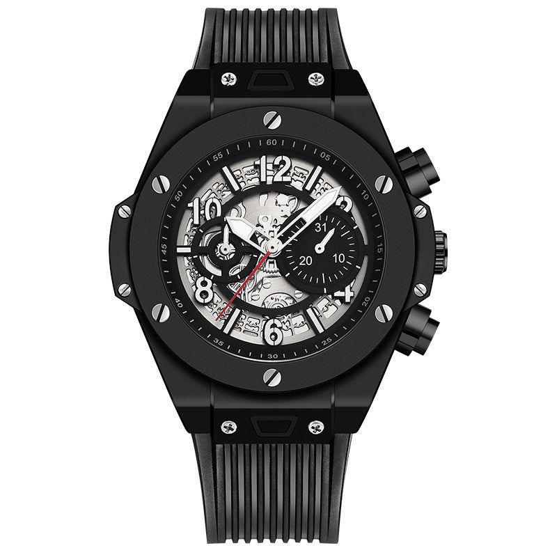 Stainless steel sport reloj hombre 5942