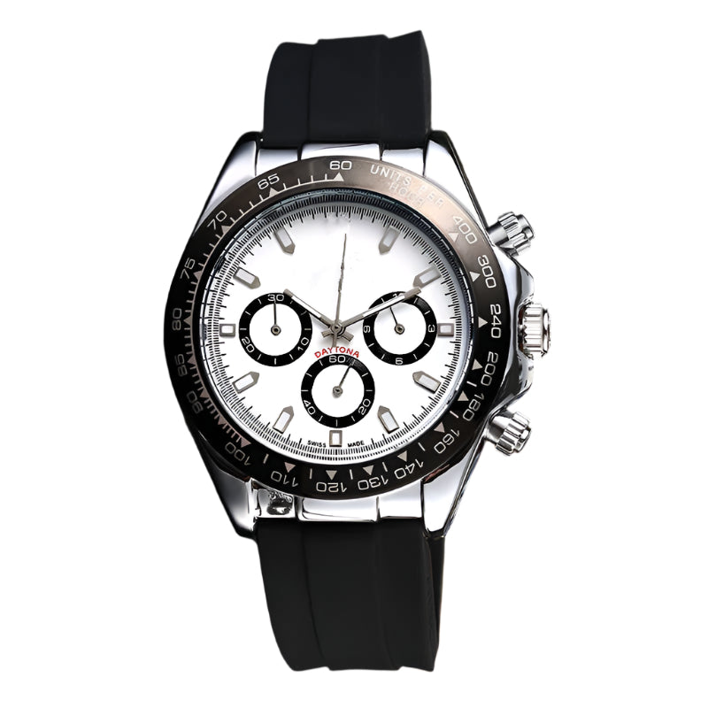 Stainless steel daytona reloj hombre 7409