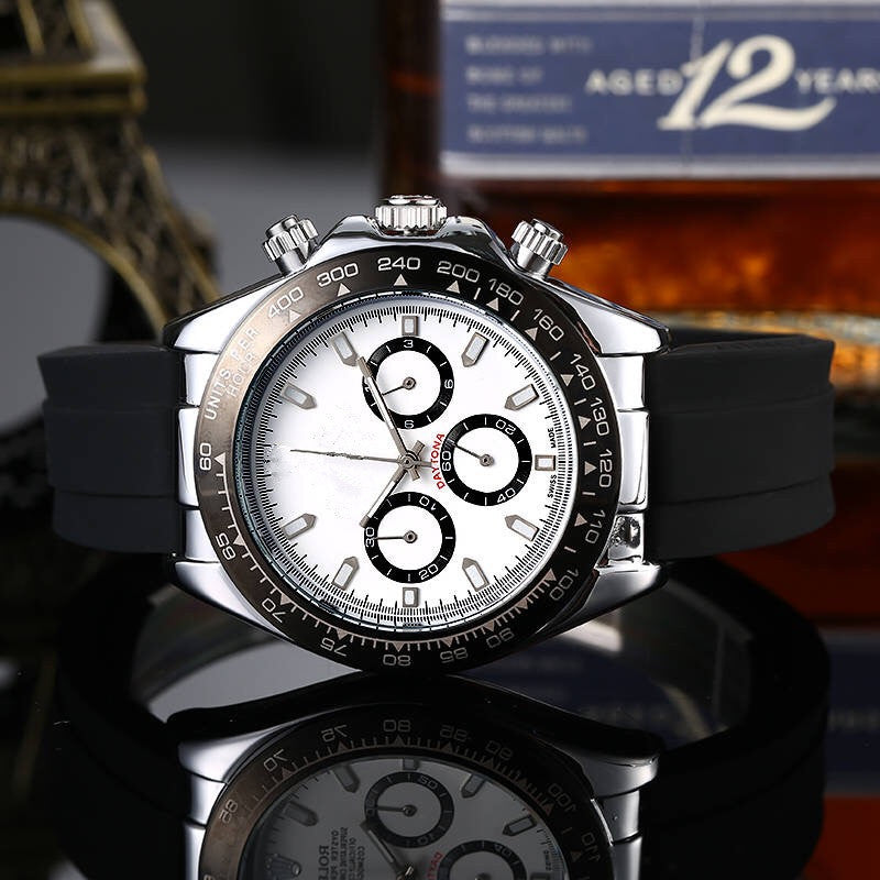 Stainless steel daytona reloj hombre 7409