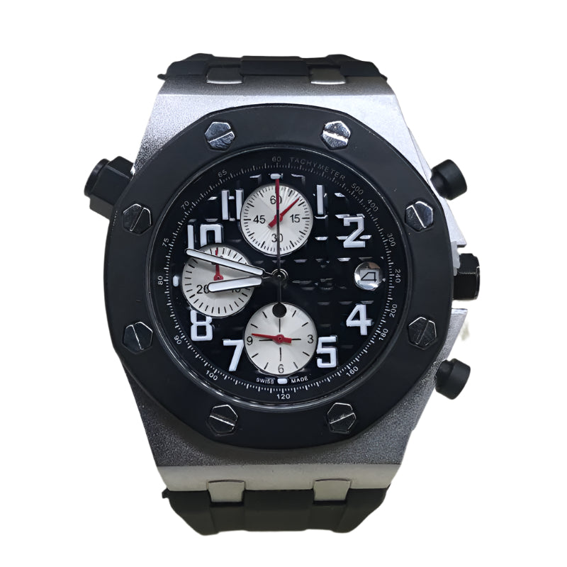Stainless steel sport reloj hombre 3859