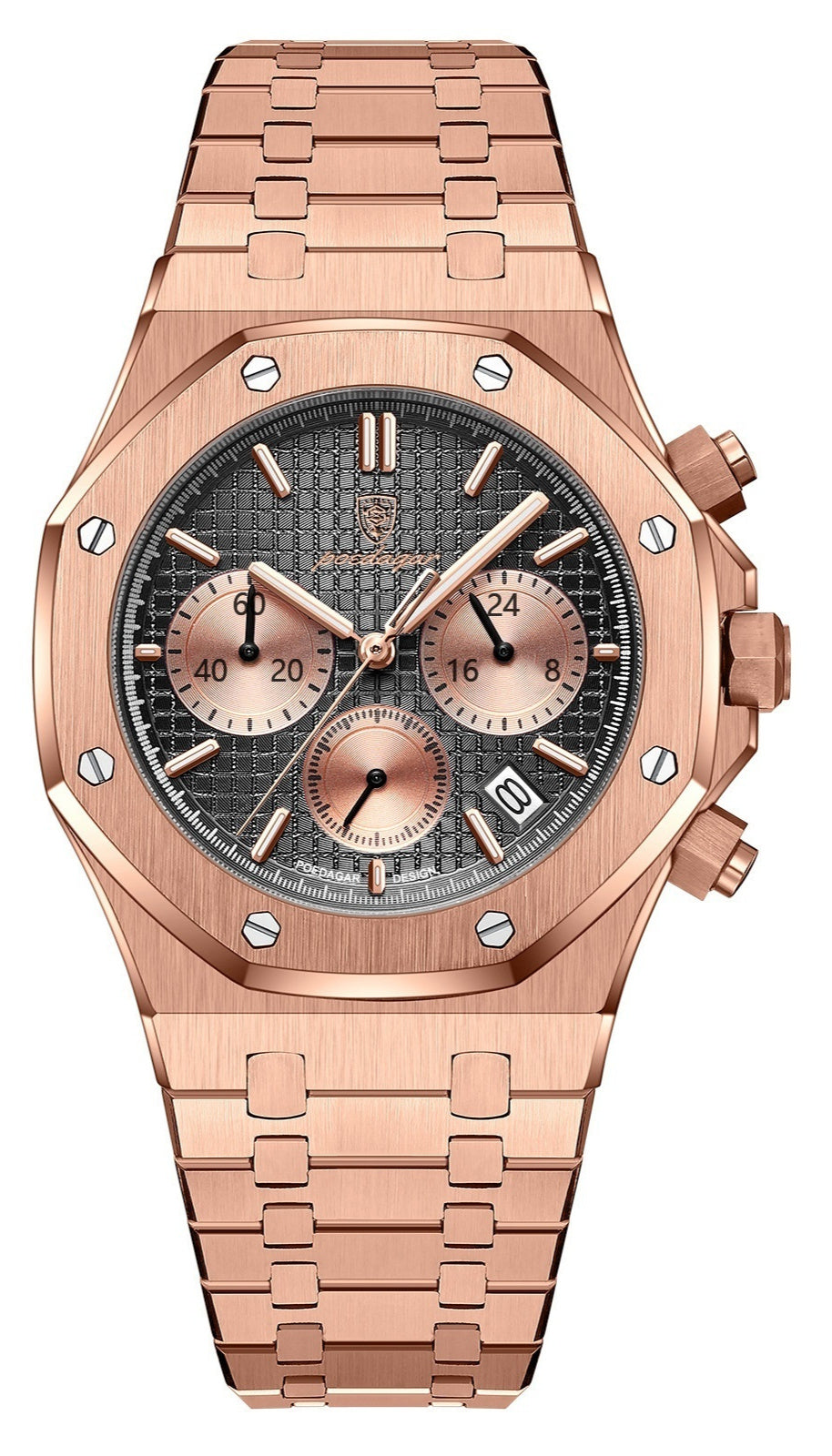Stainless steel sport reloj hombre 2749
