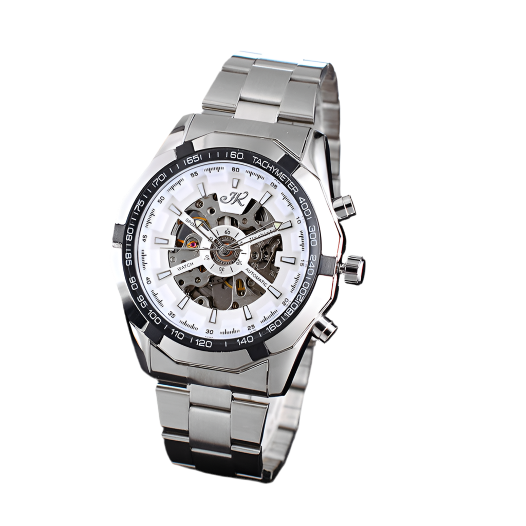 Fashion sport skeleton reloj hombre 4982